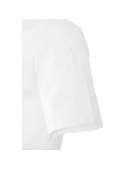 Veste de cuisinier en maille à manches courtes Southside Harlem blanche S