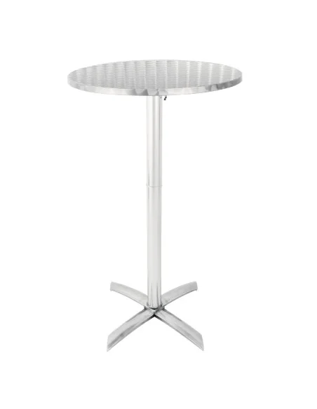 Mange-debout inox plateau basculant Bolero 600mm