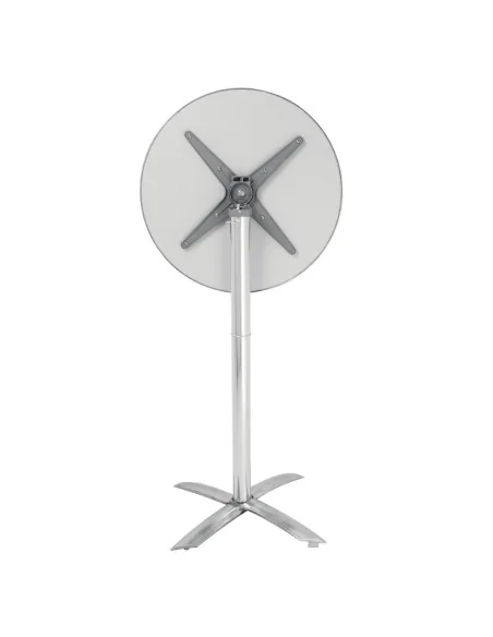 Mange-debout inox plateau basculant Bolero 600mm