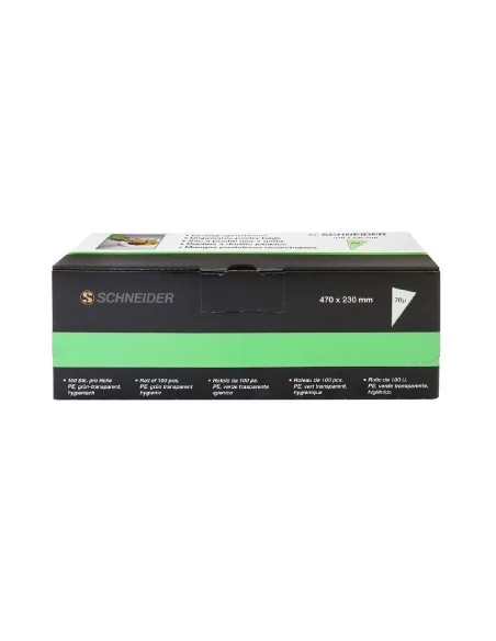 Poches à douilles jetables Schneider vertes 470mm
