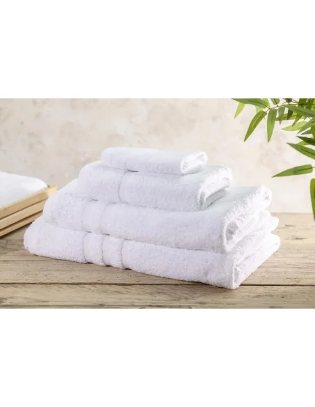 Drap de bain blanc Comfort Nova Mitre