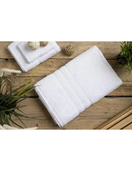Drap de bain blanc Comfort Nova Mitre