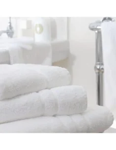 Serviette invité blanche Comfort Nova Mitre 2