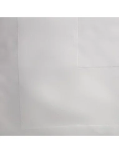 Nappe blanche bande de satin Mitre Luxury 1600 x 1600mm