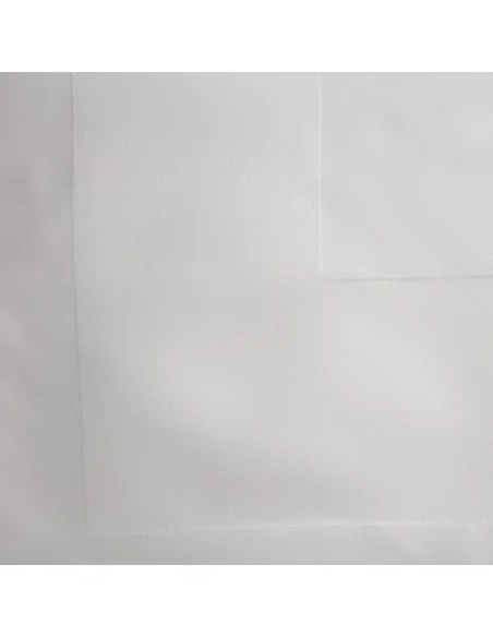 Nappe blanche bande de satin Mitre Luxury 1600 x 1600mm