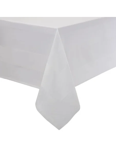 Nappe blanche bande de satin Mitre Luxury 1780 x 1780mm
