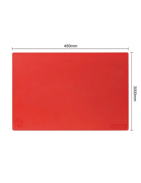 Lot de 6 planches à découper antibactériennes haute densité Hygiplas