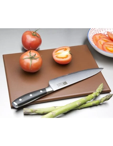 Petite planche à découper haute densité Hygiplas marron