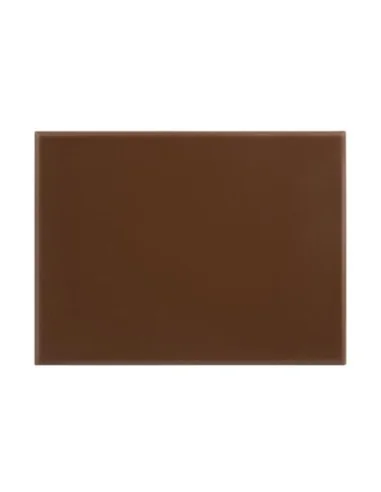 Petite planche à découper haute densité Hygiplas marron