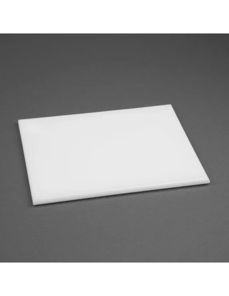 Petite planche à découper haute densité Hygiplas blanche