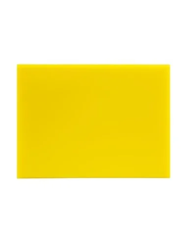 Petite planche à découper haute densité Hygiplas jaune