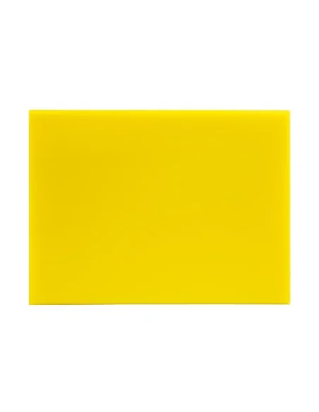 Petite planche à découper haute densité Hygiplas jaune