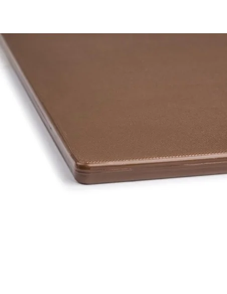 Grande planche à découper basse densité Hygiplas marron
