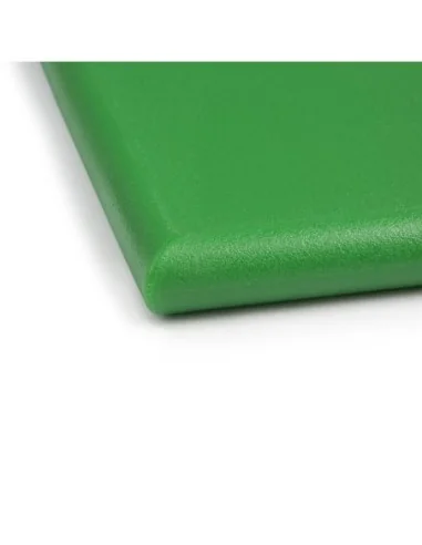 Grande planche à découper épaisse basse densité Hygiplas verte