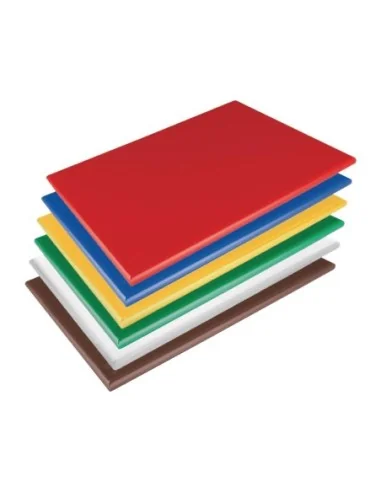 Ensemble de planches à découper basse densité Hygiplas 600x450x20mm lot de 6