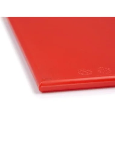Planche à découper standard haute densité Hygiplas rouge
