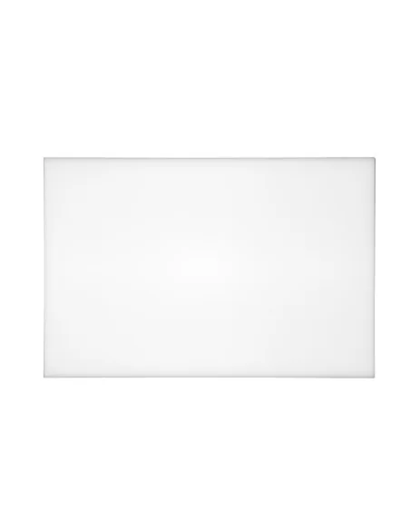 Planche à découper standard haute densité Hygiplas blanche