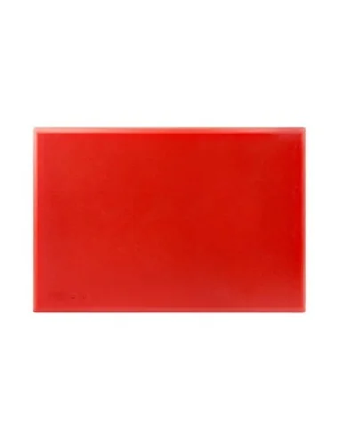 Planche à découper épaisse haute densité Hygiplas rouge