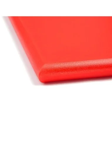 Planche à découper épaisse haute densité Hygiplas rouge