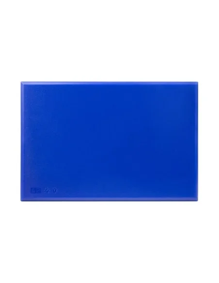 Planche à découper épaisse haute densité Hygiplas bleue
