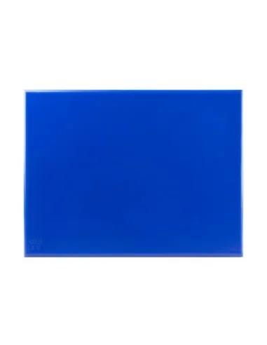 Planche à découper extra large haute densité Hygiplas bleue