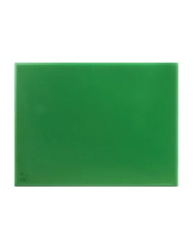 Planche à découper extra large haute densité Hygiplas verte