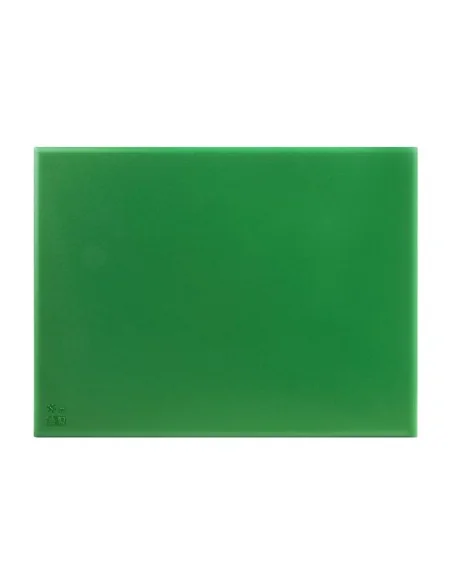 Planche à découper extra large haute densité Hygiplas verte