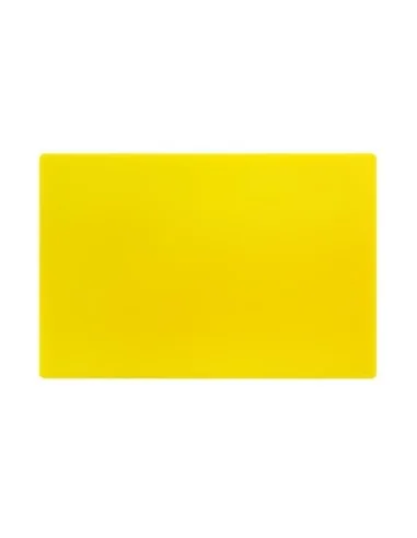 Planche à découper standard basse densité Hygiplas jaune