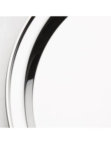 Plateau de service rond inox Olympia 305mm