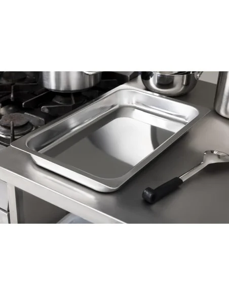 Plat à rôtir inox profond GN1/1 Matfer Bourgeat