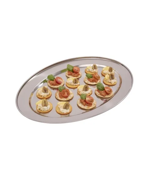 Plat de service ovale Olympia 500mm