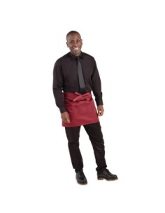 Tablier serveur court Whites bordeaux 2