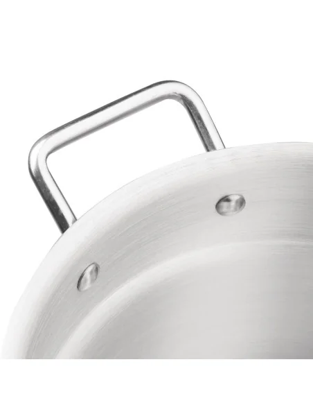 Marmite bain marie aluminium Vogue 10L