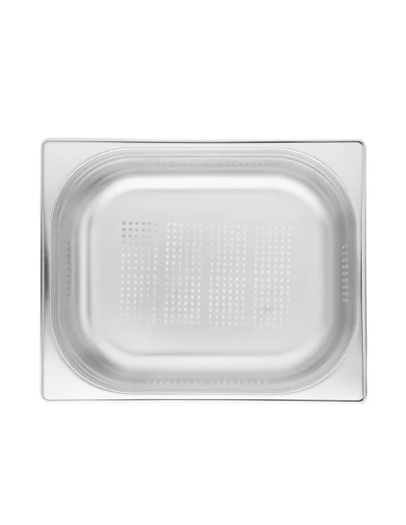 Bac Gastronorme inox perforé GN 1/2 100mm Vogue