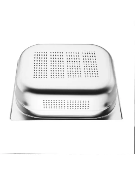 Bac Gastronorme inox perforé GN 1/2 100mm Vogue