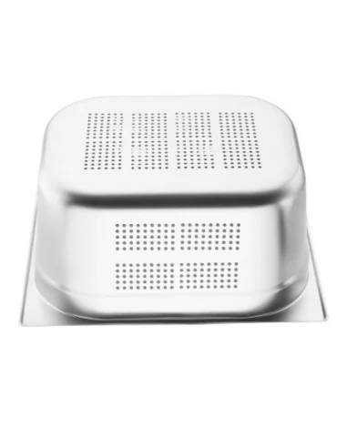 Bac Gastronorme inox perforé GN 1/2 150mm Vogue