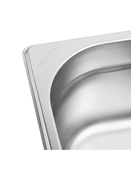 Bac Gastronorme inox GN 1/3 100mm Vogue