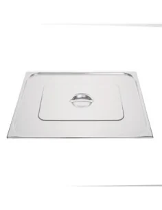 Couvercle GN 2/1 inox double Vogue