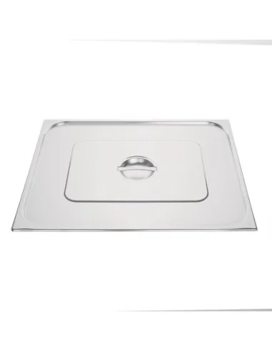 Couvercle GN 2/1 inox double Vogue