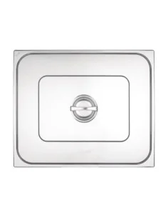 Couvercle GN 2/1 inox double Vogue 2