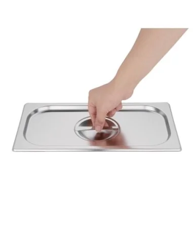 Couvercle GN 1/3 inox Vogue
