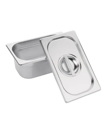 Couvercle GN 1/9 inox Vogue