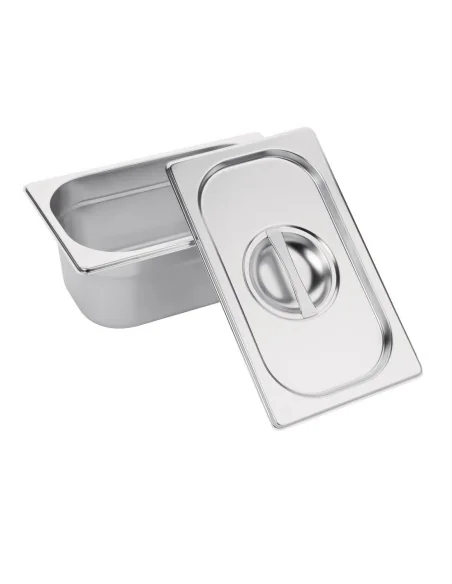 Couvercle GN 1/9 inox Vogue