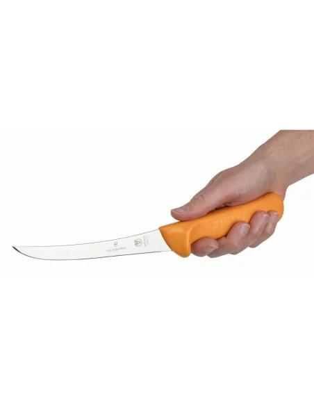 Couteau à désosser incurvé à lame rigide Swibo 160mm