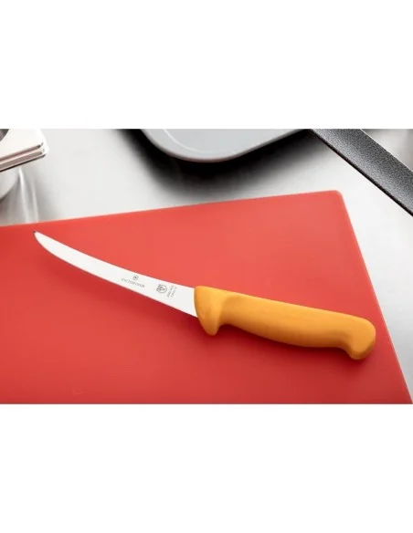 Couteau à désosser incurvé à lame rigide Swibo 160mm