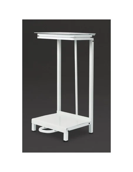 Support sacs poubelle Jantex blanc