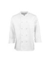 Veste de cuisine mixte Le Mans Chef Works blanche XL