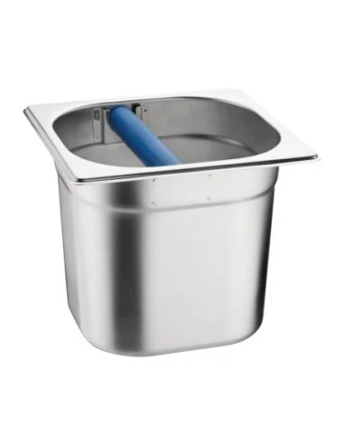 Bac à marc de café GN 1/6 avec barre de frappe