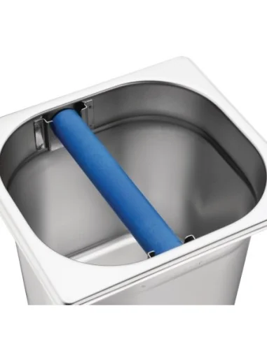 Bac à marc de café GN 1/6 avec barre de frappe