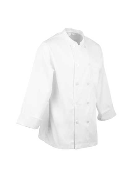 Veste de cuisine mixte Le Mans Chef Works blanche XL